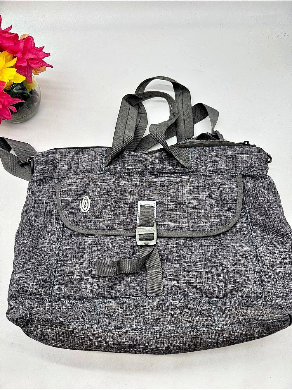 Timbuk2 Flight Convertible Tote Backpack Gray